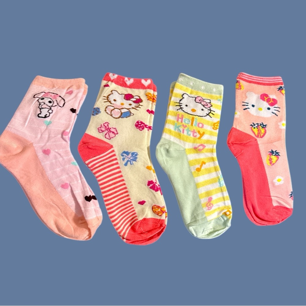 HK girls socks set